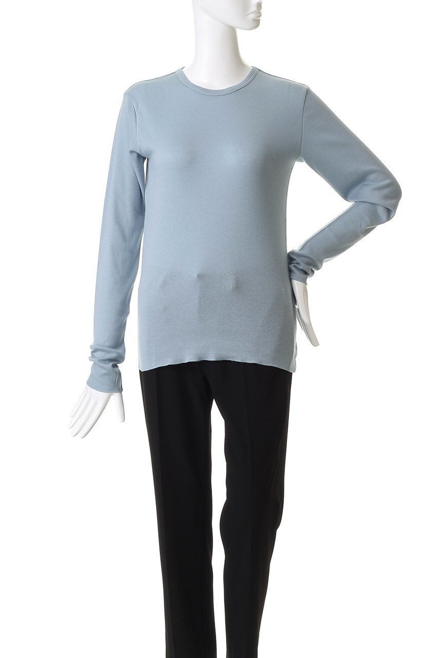 【エリオポール/heliopole】の【smooth skin series】CASHCOTTON クルー 人気、トレンドファッション・服の通販 founy(ファニー) 　ファッション　Fashion　レディースファッション　Fashion for Women　トップス・カットソー　Cut & Sew Tops　シャツ・ブラウス・オフィスカジュアル　Elegant Blouses & Button-Ups　ロングTシャツ・Tシャツ　Longline T-Shirts & Tees　カットソー・ベーシックTシャツ　Cut-and-Sewn Tops / Stretch Tees & Basics　インナー　Innerwear　シンプル　Simple, Minimal　ジャケット　Jacket, Outerwear　スリーブ　Sleeve, Long Sleeve / Short Sleeve　フィット　Fit, Slim Fit　ロング　Long, Long-Length　定番　Standard, Basic Item　新作・新入荷　New Arrivals / New In　other-2|ID: prp329100004717882 ipo3291000000034090586
