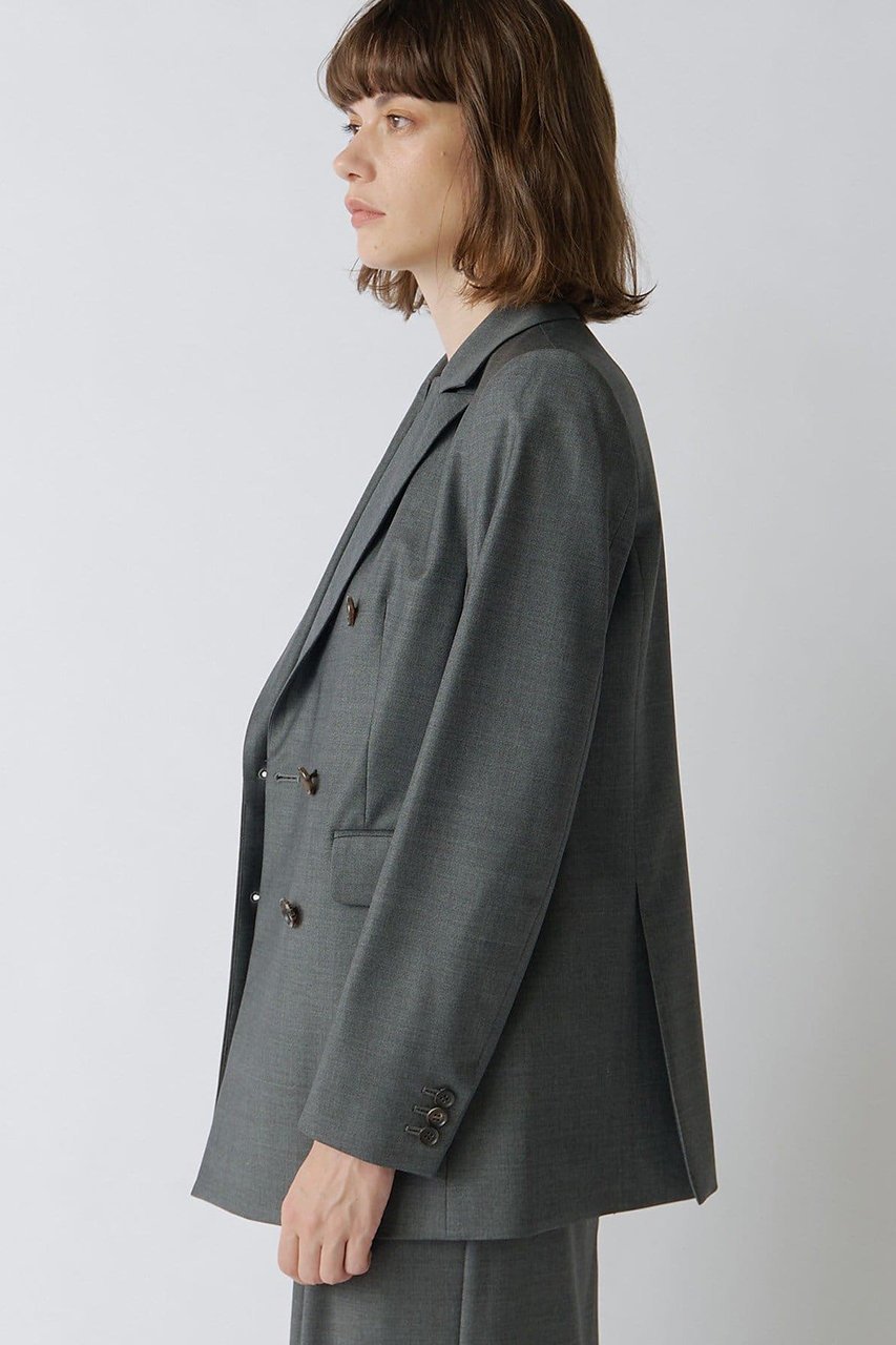 【ウィムガゼット/Whim Gazette】の【Drawing Numbers】ダブルプレーンジャケット 人気、トレンドファッション・服の通販 founy(ファニー) 　ファッション　Fashion　レディースファッション　Fashion for Women　アウター　Coat / Outerwear Collection　レディースジャケット・軽アウター　Jackets　エレガント 上品　Elegant　クラシカル　Classical, Vintage-Inspired　シンプル　Simple, Minimal　ジャケット　Jacket, Outerwear　トレンド　Trend, Trending Now　ボックス　Boxy, Box Shape　ボトム　Bottoms, Lower Wear　定番　Standard, Basic Item　新作・新入荷　New Arrivals / New In　other-2|ID: prp329100004717884 ipo3291000000034090596