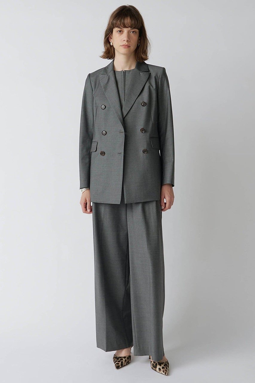 【ウィムガゼット/Whim Gazette】の【Drawing Numbers】ダブルプレーンジャケット 人気、トレンドファッション・服の通販 founy(ファニー) 　ファッション　Fashion　レディースファッション　Fashion for Women　アウター　Coat / Outerwear Collection　レディースジャケット・軽アウター　Jackets　エレガント 上品　Elegant　クラシカル　Classical, Vintage-Inspired　シンプル　Simple, Minimal　ジャケット　Jacket, Outerwear　トレンド　Trend, Trending Now　ボックス　Boxy, Box Shape　ボトム　Bottoms, Lower Wear　定番　Standard, Basic Item　新作・新入荷　New Arrivals / New In　other-6|ID: prp329100004717884 ipo3291000000034090602