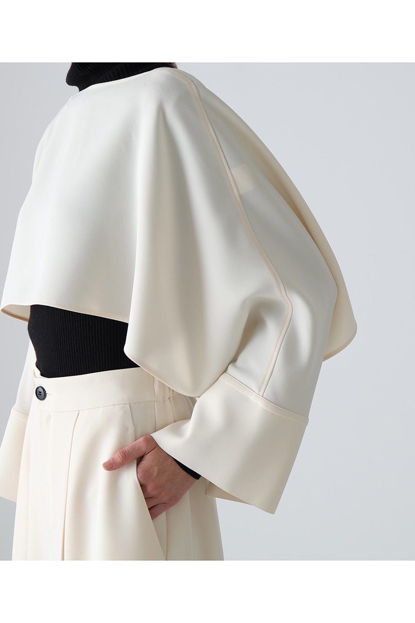 【アドーア/ADORE】のシルキーダブルクロスブラウス 人気、トレンドファッション・服の通販 founy(ファニー) 　ファッション　Fashion　レディースファッション　Fashion for Women　トップス・カットソー　Cut & Sew Tops　シャツ・ブラウス・オフィスカジュアル　Elegant Blouses & Button-Ups　シンプル　Simple, Minimal　スリーブ　Sleeve, Long Sleeve / Short Sleeve　ドレープ　Drape, Draping Fabric　ロング　Long, Long-Length　エレガント 上品　Elegant　新作・新入荷　New Arrivals / New In　other-7|ID: prp329100004717894 ipo3291000000034090685