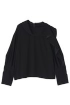 【アドーア/ADORE】のバックサテンジョーゼットブラウス ブラック|ID: prp329100004717898 ipo3291000000035637136