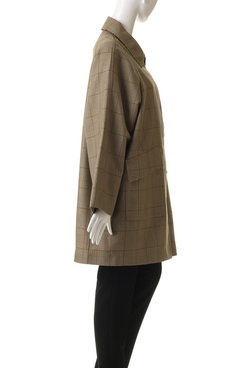 【ガリャルダガランテ/GALLARDAGALANTE】の【HERITANOVUM】ステンカラーカバーオールコート 人気、トレンドファッション・服の通販 founy(ファニー) 　ファッション　Fashion　レディースファッション　Fashion for Women　アウター　Coat / Outerwear Collection　コート・ロングコート・ピーコート　Long Coats, Peacoats & More　おすすめ　Recommended / Our Picks　スタンダード　Standard, Basic　チェック　Check, Plaid, Tartan　ベーシック　Basic, Essential　マニッシュ　Mannish, Boyish　ロング　Long, Long-Length　新作・新入荷　New Arrivals / New In　other-3|ID: prp329100004717906 ipo3291000000034090757