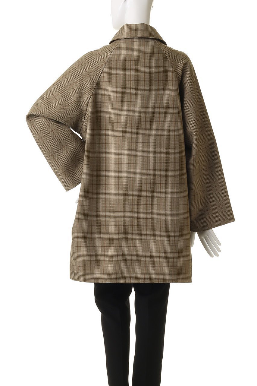 【ガリャルダガランテ/GALLARDAGALANTE】の【HERITANOVUM】ステンカラーカバーオールコート 人気、トレンドファッション・服の通販 founy(ファニー) 　ファッション　Fashion　レディースファッション　Fashion for Women　アウター　Coat / Outerwear Collection　コート・ロングコート・ピーコート　Long Coats, Peacoats & More　おすすめ　Recommended / Our Picks　スタンダード　Standard, Basic　チェック　Check, Plaid, Tartan　ベーシック　Basic, Essential　マニッシュ　Mannish, Boyish　ロング　Long, Long-Length　新作・新入荷　New Arrivals / New In　other-4|ID: prp329100004717906 ipo3291000000034090759