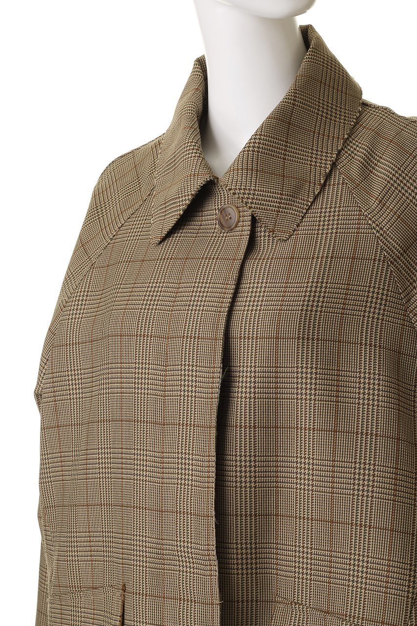 【ガリャルダガランテ/GALLARDAGALANTE】の【HERITANOVUM】ステンカラーカバーオールコート 人気、トレンドファッション・服の通販 founy(ファニー) 　ファッション　Fashion　レディースファッション　Fashion for Women　アウター　Coat / Outerwear Collection　コート・ロングコート・ピーコート　Long Coats, Peacoats & More　おすすめ　Recommended / Our Picks　スタンダード　Standard, Basic　チェック　Check, Plaid, Tartan　ベーシック　Basic, Essential　マニッシュ　Mannish, Boyish　ロング　Long, Long-Length　新作・新入荷　New Arrivals / New In　other-5|ID: prp329100004717906 ipo3291000000034090761