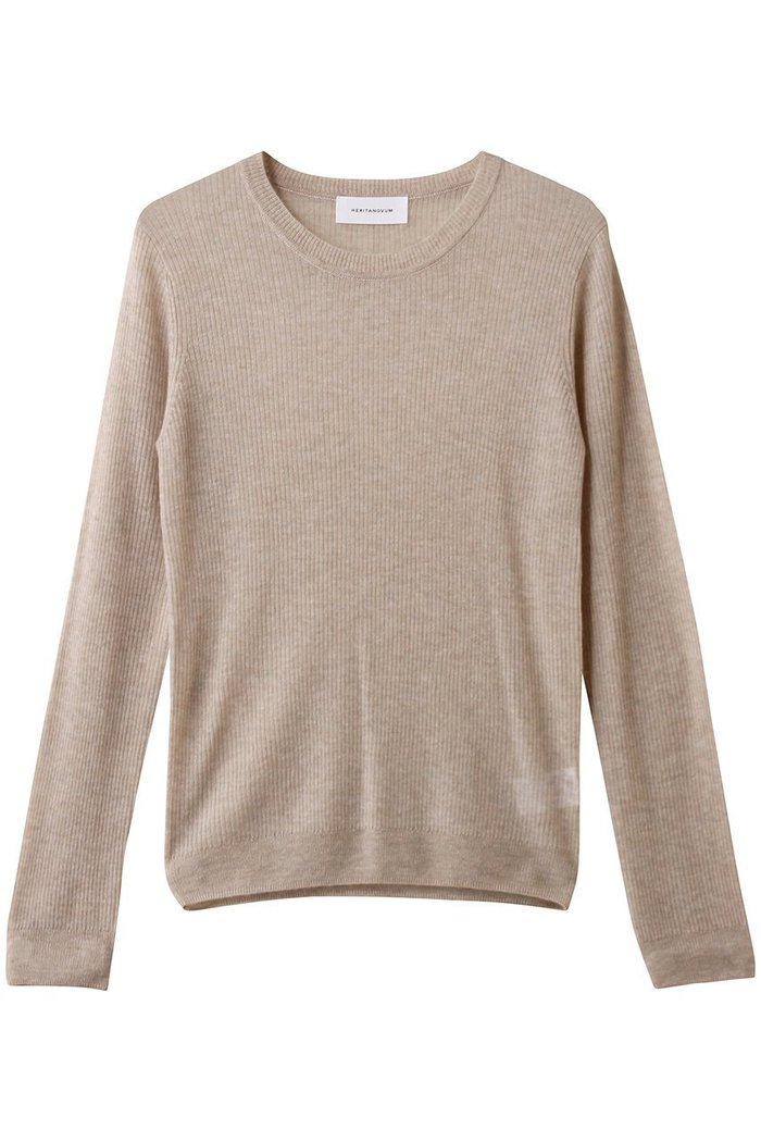 【ガリャルダガランテ/GALLARDAGALANTE】の【HERITANOVUM】クルーリブニット インテリア・キッズ・メンズ・レディースファッション・服の通販 founy(ファニー) https://founy.com/ ファッション Fashion レディースファッション Fashion for Women トップス・カットソー Cut & Sew Tops ニット Knit Tops & Sweaters カジュアルプルオーバー・ニットトップス Pullovers & Knit Tops / Casual Pullovers シンプル Simple, Minimal スタンダード Standard, Basic ベーシック Basic, Essential 新作・新入荷 New Arrivals / New In |ID: prp329100004717909 ipo3291000000034090776