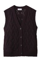 【ガリャルダガランテ/GALLARDAGALANTE】の【HERITANOVUM】ケーブルニットベスト 人気、トレンドファッション・服の通販 founy(ファニー) ファッション Fashion レディースファッション Fashion for Women トップス・カットソー Cut & Sew Tops ニット Knit Tops & Sweaters ベスト&ジレ / 重ね着スタイル Vests & Gilets カジュアルプルオーバー・ニットトップス Pullovers & Knit Tops / Casual Pullovers カットソー Cut and Sewn Top スタンダード Standard, Basic ベーシック Basic, Essential 今季 This Season, Current Season 新作・新入荷 New Arrivals / New In |ID:prp329100004717911