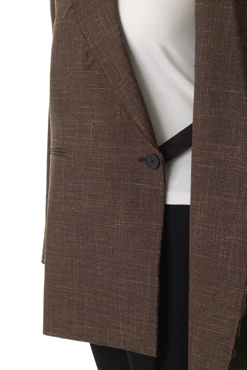 【マルティニーク/martinique】の【CURRENTAGE】Original fabric ジャケット 人気、トレンドファッション・服の通販 founy(ファニー) 　ファッション　Fashion　レディースファッション　Fashion for Women　アウター　Coat / Outerwear Collection　レディースジャケット・軽アウター　Jackets　カットオフ　Cut-Off Design　クラシカル　Classical, Vintage-Inspired　ショルダー　Shoulder, Shoulder Strap　ジャケット　Jacket, Outerwear　ドロップ　Drop Shoulder, Dropped Style　ファブリック　Fabric, Textile　フロント　Front, Front Design　モダン　Modern, Contemporary　other-6|ID: prp329100004717918 ipo3291000000035971603