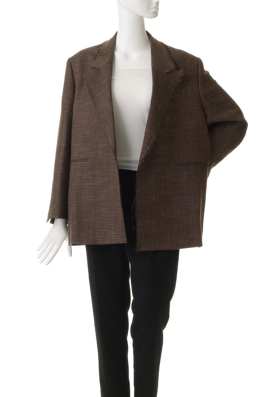 【マルティニーク/martinique】の【CURRENTAGE】Original fabric ジャケット 人気、トレンドファッション・服の通販 founy(ファニー) 　ファッション　Fashion　レディースファッション　Fashion for Women　アウター　Coat / Outerwear Collection　レディースジャケット・軽アウター　Jackets　カットオフ　Cut-Off Design　クラシカル　Classical, Vintage-Inspired　ショルダー　Shoulder, Shoulder Strap　ジャケット　Jacket, Outerwear　ドロップ　Drop Shoulder, Dropped Style　ファブリック　Fabric, Textile　フロント　Front, Front Design　モダン　Modern, Contemporary　other-8|ID: prp329100004717918 ipo3291000000035971605