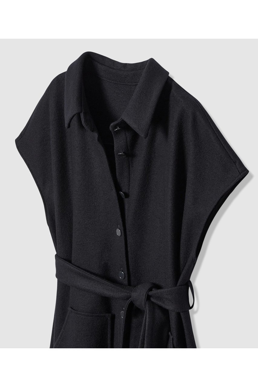 【アナイ/ANAYI】の圧縮スムースシャツジレ ワンピース 人気、トレンドファッション・服の通販 founy(ファニー) 　ファッション　Fashion　レディースファッション　Fashion for Women　アウター　Coat / Outerwear Collection　ワンピース　Dresses　チュニック　Tunic Tops & Dresses　おすすめ　Recommended / Our Picks　インナー　Innerwear　スリーブ　Sleeve, Long Sleeve / Short Sleeve　チュニック　Tunic, Long Top　ハーフ　Half, Half-Length　ロング　Long, Long-Length　新作・新入荷　New Arrivals / New In　other-5|ID: prp329100004717921 ipo3291000000034090872