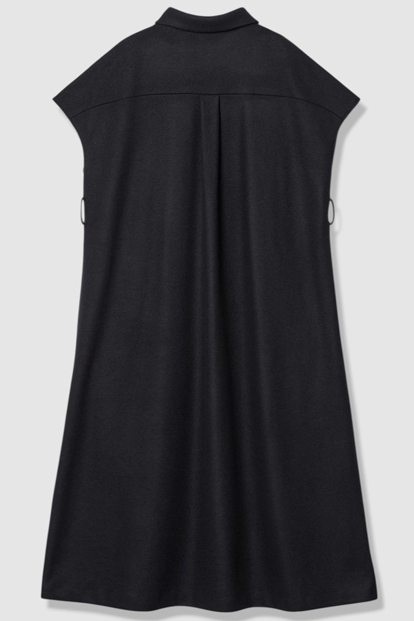 【アナイ/ANAYI】の圧縮スムースシャツジレ ワンピース 人気、トレンドファッション・服の通販 founy(ファニー) 　ファッション　Fashion　レディースファッション　Fashion for Women　アウター　Coat / Outerwear Collection　ワンピース　Dresses　チュニック　Tunic Tops & Dresses　おすすめ　Recommended / Our Picks　インナー　Innerwear　スリーブ　Sleeve, Long Sleeve / Short Sleeve　チュニック　Tunic, Long Top　ハーフ　Half, Half-Length　ロング　Long, Long-Length　other-4|ID: prp329100004717921 ipo3291000000035834018