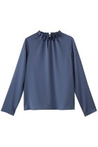 【アナイ/ANAYI】のハンマーサテンスタンド ブラウス ブルー|ID: prp329100004717923 ipo3291000000034337238