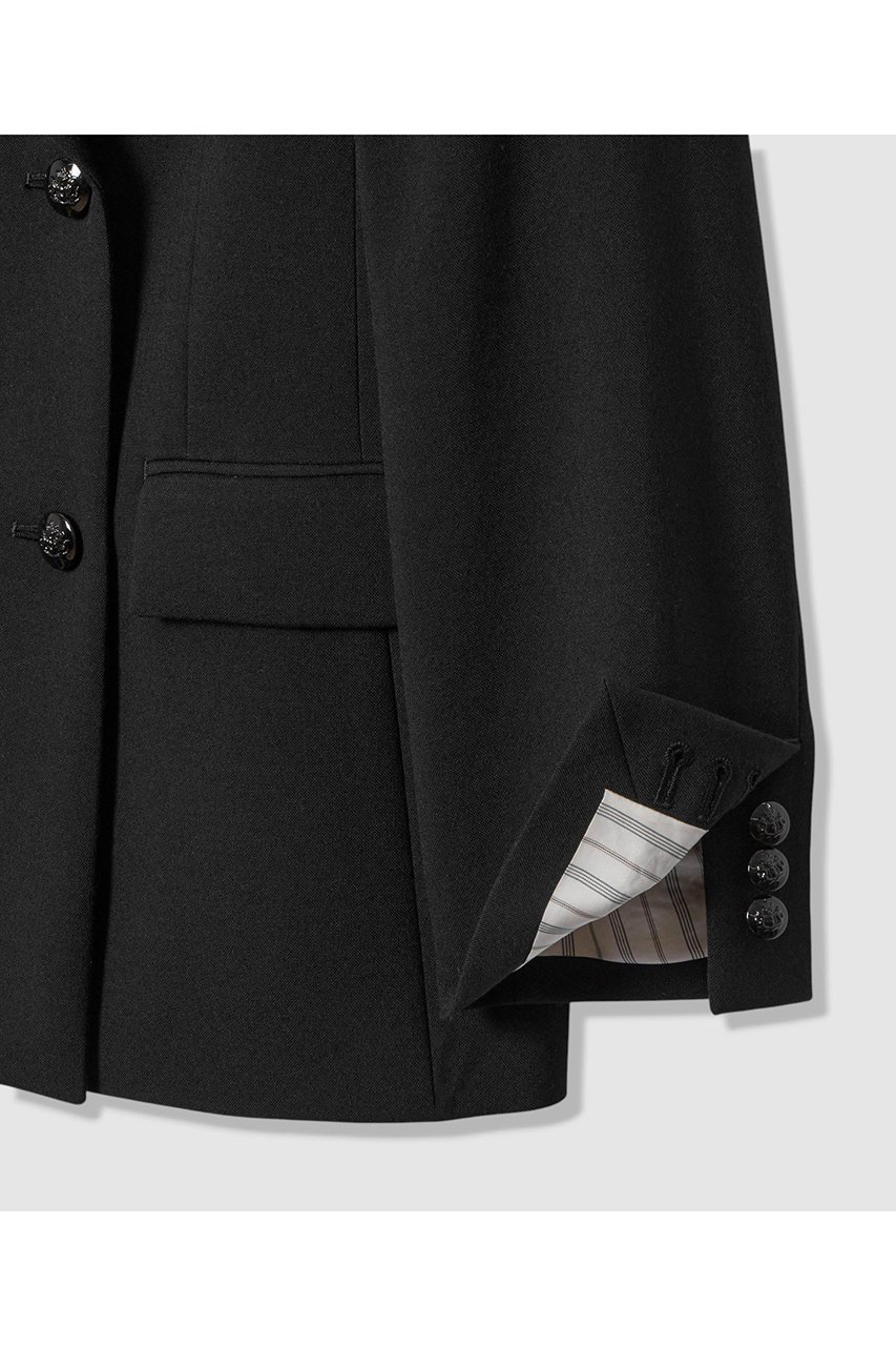 【アナイ/ANAYI】のマットクロスピークドラペル ジャケット 人気、トレンドファッション・服の通販 founy(ファニー) 　ファッション　Fashion　レディースファッション　Fashion for Women　アウター　Coat / Outerwear Collection　レディースジャケット・軽アウター　Jackets　ジャケット　Jacket, Outerwear　ダブル　Double, Double-Breasted　フォーマル　Formal, Dressy　新作・新入荷　New Arrivals / New In　other-5|ID: prp329100004717924 ipo3291000000034090891