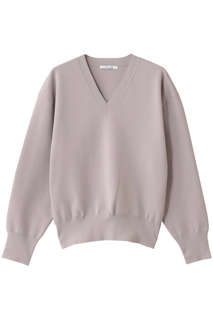 【アナイ/ANAYI】のボリュームショルダーVプルオーバー インテリア・キッズ・メンズ・レディースファッション・服の通販 founy(ファニー) https://founy.com/ ファッション Fashion レディースファッション Fashion for Women トップス・カットソー Cut & Sew Tops ニット Knit Tops & Sweaters カジュアルプルオーバー・ニットトップス Pullovers & Knit Tops / Casual Pullovers ショルダー Shoulder, Shoulder Strap シンプル Simple, Minimal フォルム Silhouette, Form エレガント 上品 Elegant 新作・新入荷 New Arrivals / New In |ID: prp329100004717926 ipo3291000000034090900