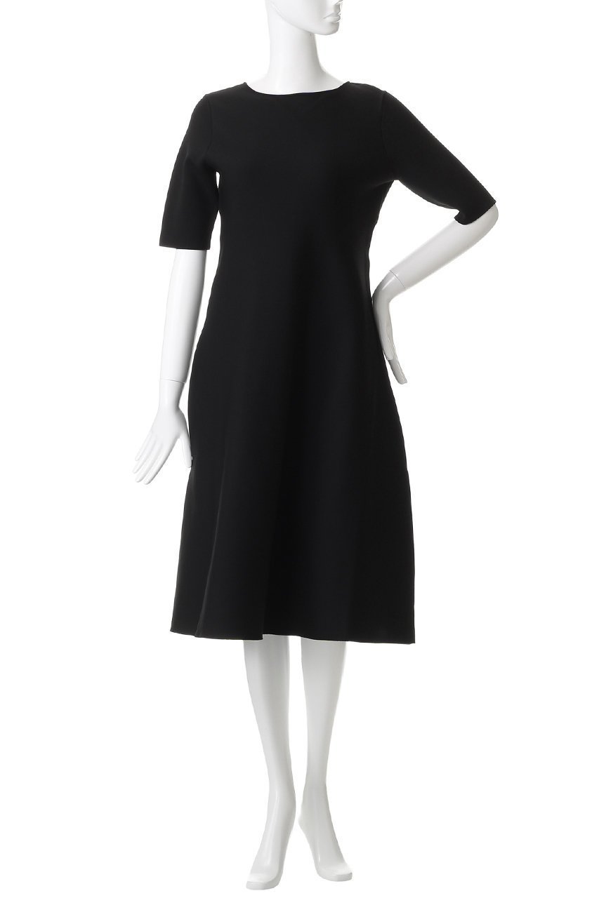 【アナイ/ANAYI】のバックVネックシルエットワンピース 人気、トレンドファッション・服の通販 founy(ファニー) 　ファッション　Fashion　レディースファッション　Fashion for Women　ワンピース　Dresses　チュニック　Tunic Tops & Dresses　おすすめ　Recommended / Our Picks　エレガント 上品　Elegant　シェイプ　Shape, Slim Fit　チュニック　Tunic, Long Top　ロング　Long, Long-Length　半袖　Short Sleeve, Half Sleeve　新作・新入荷　New Arrivals / New In　秋　Autumn　other-2|ID: prp329100004717928 ipo3291000000034090913