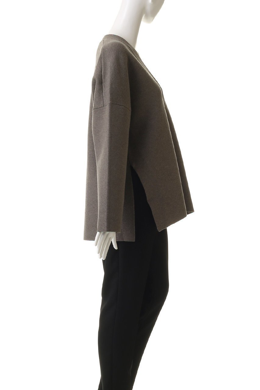 【プルミエ アロンディスモン/1er Arrondissement】のウールコットンスムースニットカーディガン 人気、トレンドファッション・服の通販 founy(ファニー) ファッション Fashion レディースファッション Fashion for Women トップス・カットソー Cut & Sew Tops ニット Knit Tops & Sweaters カーディガン・羽織り Layered Style Cardigans カーディガン Cardigan, Knitwear シンプル Simple, Minimal デコルテ Décolleté, Neckline フォルム Silhouette, Form エレガント 上品 Elegant other-3|ID: prp329100004717931 ipo3291000000035834056