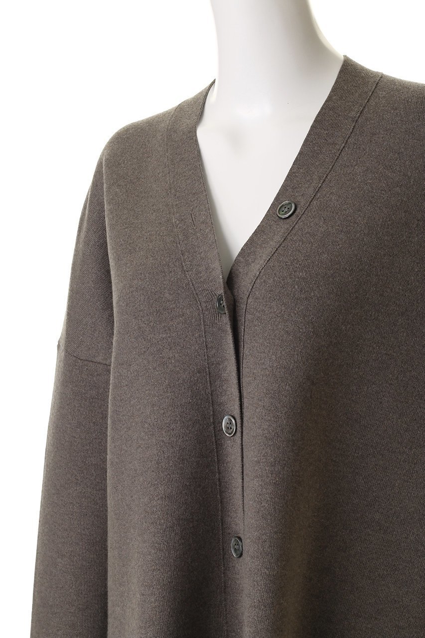 【プルミエ アロンディスモン/1er Arrondissement】のウールコットンスムースニットカーディガン 人気、トレンドファッション・服の通販 founy(ファニー) ファッション Fashion レディースファッション Fashion for Women トップス・カットソー Cut & Sew Tops ニット Knit Tops & Sweaters カーディガン・羽織り Layered Style Cardigans カーディガン Cardigan, Knitwear シンプル Simple, Minimal デコルテ Décolleté, Neckline フォルム Silhouette, Form エレガント 上品 Elegant other-5|ID: prp329100004717931 ipo3291000000035834058