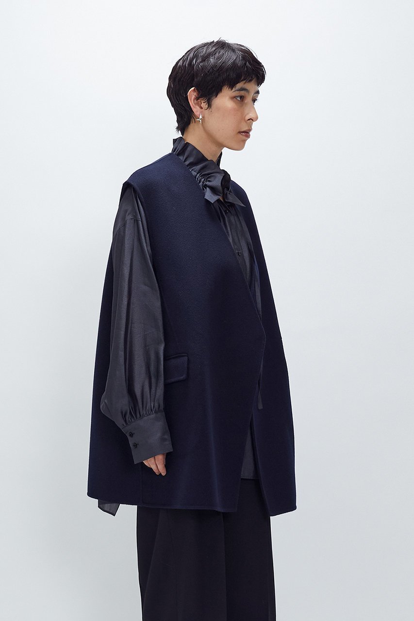 【プルミエ アロンディスモン/1er Arrondissement】のダブルビーバージレ 人気、トレンドファッション・服の通販 founy(ファニー) 　ファッション　Fashion　レディースファッション　Fashion for Women　アウター　Coat / Outerwear Collection　レディースジャケット・軽アウター　Jackets　エレガント 上品　Elegant　ジャケット　Jacket, Outerwear　バランス　Balance, Style Balance　ベスト　Vest, Waistcoat　A/W・秋冬　Autumn/Winter　other-8|ID: prp329100004717933 ipo3291000000035834087