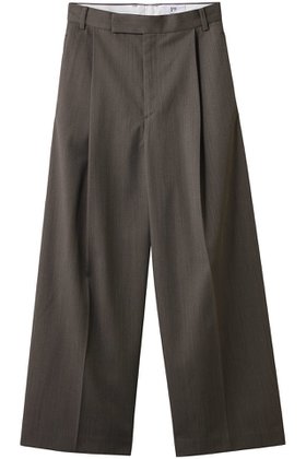 【プルミエ アロンディスモン/1er Arrondissement】 杢ツイルカーブトラウザー人気、トレンドファッション・服の通販 founy(ファニー) ファッション Fashion レディースファッション Fashion for Women パンツ Pants & Trousers クール Cool, Chic シンプル Simple, Minimal ジャケット Jacket, Outerwear セットアップ Set-Up, Coordinated Outfit ツイル Twist, Twisted Detail 別注 Limited Edition, Custom Order |ID:prp329100004717936