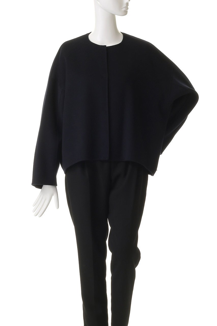 【プルミエ アロンディスモン/1er Arrondissement】のダブルビーバーコクーンショートコート 人気、トレンドファッション・服の通販 founy(ファニー) 　ファッション　Fashion　レディースファッション　Fashion for Women　アウター　Coat / Outerwear Collection　コート・ロングコート・ピーコート　Long Coats, Peacoats & More　コンパクト　Compact, Small Size　ショート　Short, Short Length　ジャケット　Jacket, Outerwear　モダン　Modern, Contemporary　other-2|ID: prp329100004717940 ipo3291000000035687621