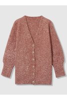 【アルアバイル/allureville】の【LOULOU WILLOUGHBY】フィルムラメミドルカーディガン 人気、トレンドファッション・服の通販 founy(ファニー) ファッション Fashion レディースファッション Fashion for Women トップス・カットソー Cut & Sew Tops ニット Knit Tops & Sweaters カーディガン・羽織り Layered Style Cardigans カフス Cuff Design カーディガン Cardigan, Knitwear ミドル Middle Length, Mid Height ロング Long, Long-Length 新作・新入荷 New Arrivals / New In |ID:prp329100004717943