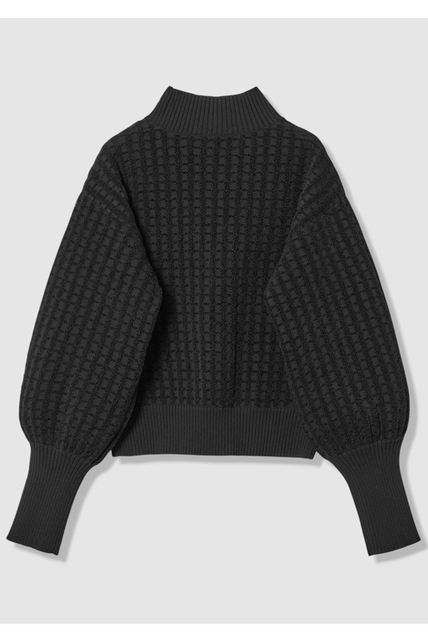 【アルアバイル/allureville】の【LOULOU WILLOUGHBY】ロングリブカフスモールプルオーバー 人気、トレンドファッション・服の通販 founy(ファニー) 　ファッション　Fashion　レディースファッション　Fashion for Women　トップス・カットソー　Cut & Sew Tops　ニット　Knit Tops & Sweaters　カジュアルプルオーバー・ニットトップス　Pullovers & Knit Tops / Casual Pullovers　モックネック　Mock Neck, Short Turtleneck　新作・新入荷　New Arrivals / New In　無地　Plain, Solid Color　A/W・秋冬　Autumn/Winter　other-2|ID: prp329100004717944 ipo3291000000034091034