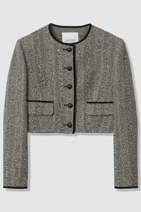 【アルアバイル/allureville】 【LOULOU WILLOUGHBY】LINTONラメツイードショートジャケット人気、トレンドファッション・服の通販 founy(ファニー) ファッション Fashion レディースファッション Fashion for Women アウター Coat / Outerwear Collection レディースジャケット・軽アウター Jackets おすすめ Recommended / Our Picks ショート Short, Short Length ジャケット Jacket, Outerwear セットアップ Set-Up, Coordinated Outfit ツイード Twill, Twill Weave バランス Balance, Style Balance エレガント 上品 Elegant 新作・新入荷 New Arrivals / New In |ID:prp329100004717947