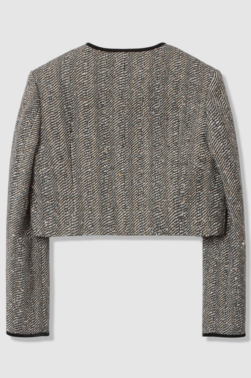 【アルアバイル/allureville】の【LOULOU WILLOUGHBY】LINTONラメツイードショートジャケット 人気、トレンドファッション・服の通販 founy(ファニー) 　ファッション　Fashion　レディースファッション　Fashion for Women　アウター　Coat / Outerwear Collection　レディースジャケット・軽アウター　Jackets　おすすめ　Recommended / Our Picks　ショート　Short, Short Length　ジャケット　Jacket, Outerwear　セットアップ　Set-Up, Coordinated Outfit　ツイード　Twill, Twill Weave　バランス　Balance, Style Balance　エレガント 上品　Elegant　新作・新入荷　New Arrivals / New In　other-2|ID: prp329100004717947 ipo3291000000034091071
