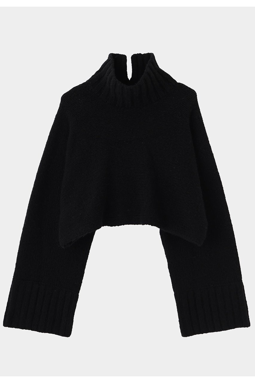 【ル フィル/LE PHIL】のタートルネックプルオーバーニット インテリア・キッズ・メンズ・レディースファッション・服の通販 founy(ファニー) 　ファッション　Fashion　レディースファッション　Fashion for Women　トップス・カットソー　Cut & Sew Tops　ニット　Knit Tops & Sweaters　カジュアルプルオーバー・ニットトップス　Pullovers & Knit Tops / Casual Pullovers　タートルネック・ハイネックトップス　Turtlenecks & High-Neck Tops　ショート　Short, Short Length　タートル　Turtleneck, Turtle Collar　ロング　Long, Long-Length　ブラック|ID: prp329100004717949 ipo3291000000034091084