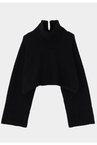 【ル フィル/LE PHIL】のタートルネックプルオーバーニット ブラック|ID: prp329100004717949 ipo3291000000036066625