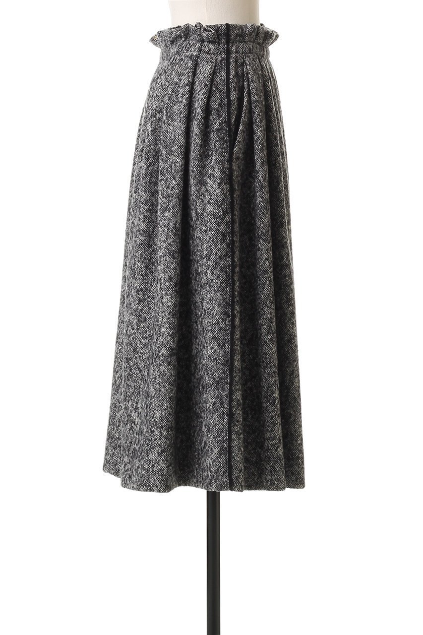 【ブラミンク/BLAMINK】のホームスパンギャザースカート 人気、トレンドファッション・服の通販 founy(ファニー) 　ファッション　Fashion　レディースファッション　Fashion for Women　スカート　Skirts　おすすめ　Recommended / Our Picks　ギャザー　Gathered, Ruffled　クラシカル　Classical, Vintage-Inspired　タートルネック　Turtleneck, High Neck　フレア　Flare, Flared　新作・新入荷　New Arrivals / New In　other-3|ID: prp329100004717955 ipo3291000000034091116