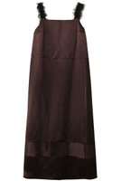 【ブラミンク/BLAMINK】のレースストラップドレス 人気、トレンドファッション・服の通販 founy(ファニー) ファッション Fashion レディースファッション Fashion for Women ワンピース Dresses フォーマル・パーティードレス・結婚式用ドレス Elegant & Casual Dresses チュニック Tunic Tops & Dresses サテン Satin, Glossy Fabric チュニック Tunic, Long Top ドレス Dress, One-Piece フェミニン Feminine, Girly ラップ Wrap, Wrap Design リボン Ribbon, Bow レース Lace, Lace Fabric エレガント 上品 Elegant 新作・新入荷 New Arrivals / New In |ID:prp329100004717956