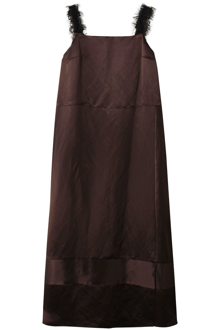 【ブラミンク/BLAMINK】のレースストラップドレス 人気、トレンドファッション・服の通販 founy(ファニー) 　ファッション　Fashion　レディースファッション　Fashion for Women　ワンピース　Dresses　フォーマル・パーティードレス・結婚式用ドレス　Elegant & Casual Dresses　チュニック　Tunic Tops & Dresses　サテン　Satin, Glossy Fabric　チュニック　Tunic, Long Top　ドレス　Dress, One-Piece　フェミニン　Feminine, Girly　ラップ　Wrap, Wrap Design　リボン　Ribbon, Bow　レース　Lace, Lace Fabric　エレガント 上品　Elegant　 other-1|ID: prp329100004717956 ipo3291000000035584064