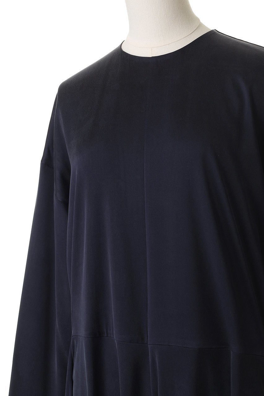 【ブラミンク/BLAMINK】のロングスリーブドレス 人気、トレンドファッション・服の通販 founy(ファニー) 　ファッション　Fashion　レディースファッション　Fashion for Women　ワンピース　Dresses　フォーマル・パーティードレス・結婚式用ドレス　Elegant & Casual Dresses　チュニック　Tunic Tops & Dresses　オケージョン　Occasion Wear　シルク　Silk, 100% Silk　チュニック　Tunic, Long Top　ドレス　Dress, One-Piece　ファブリック　Fabric, Textile　フレア　Flare, Flared　ロング　Long, Long-Length　エレガント 上品　Elegant　新作・新入荷　New Arrivals / New In　other-5|ID: prp329100004717957 ipo3291000000034091140