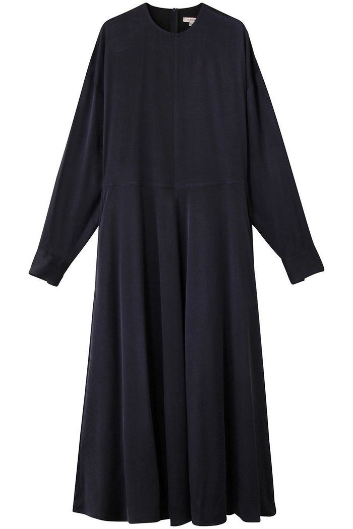 【ブラミンク/BLAMINK】のロングスリーブドレス インテリア・キッズ・メンズ・レディースファッション・服の通販 founy(ファニー) https://founy.com/ ファッション Fashion レディースファッション Fashion for Women ワンピース Dresses フォーマル・パーティードレス・結婚式用ドレス Elegant & Casual Dresses チュニック Tunic Tops & Dresses オケージョン Occasion Wear シルク Silk, 100% Silk チュニック Tunic, Long Top ドレス Dress, One-Piece ファブリック Fabric, Textile フレア Flare, Flared ロング Long, Long-Length エレガント 上品 Elegant 再入荷 Restock / Back in Stock |ID: prp329100004717957 ipo3291000000035500672