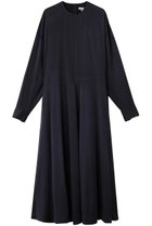 【ブラミンク/BLAMINK】のロングスリーブドレス 人気、トレンドファッション・服の通販 founy(ファニー) ファッション Fashion レディースファッション Fashion for Women ワンピース Dresses フォーマル・パーティードレス・結婚式用ドレス Elegant & Casual Dresses チュニック Tunic Tops & Dresses オケージョン Occasion Wear シルク Silk, 100% Silk チュニック Tunic, Long Top ドレス Dress, One-Piece ファブリック Fabric, Textile フレア Flare, Flared ロング Long, Long-Length エレガント 上品 Elegant thumbnail ネイビー|ID: prp329100004717957 ipo3291000000035971645