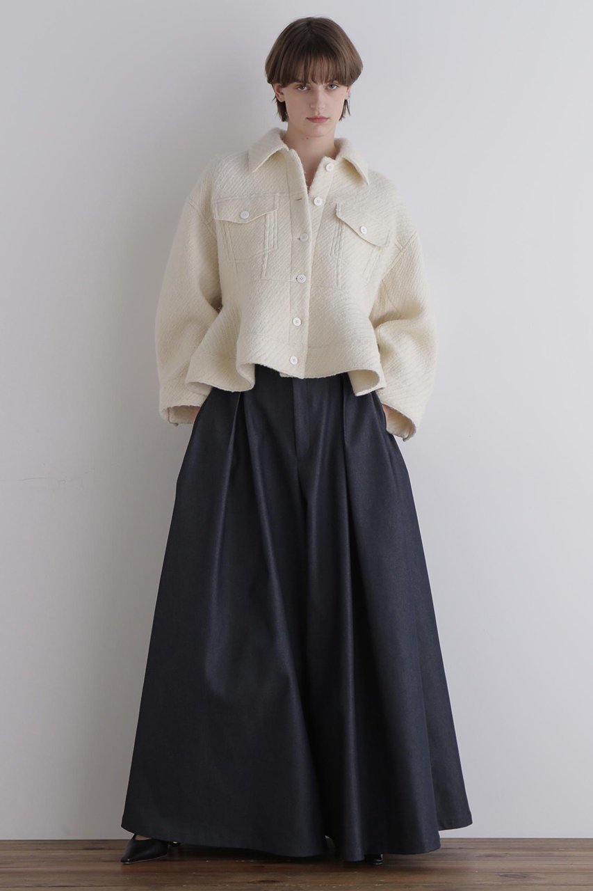 【ル フィル/LE PHIL】のロービングカルゼジャケット 人気、トレンドファッション・服の通販 founy(ファニー) 　ファッション　Fashion　レディースファッション　Fashion for Women　アウター　Coat / Outerwear Collection　レディースジャケット・軽アウター　Jackets　ショルダー　Shoulder, Shoulder Strap　ジャケット　Jacket, Outerwear　デニム　Denim, Jeans Material　ドロップ　Drop Shoulder, Dropped Style　フォルム　Silhouette, Form　人気　Popular, Best Seller　other-3|ID: prp329100004717968 ipo3291000000035679136