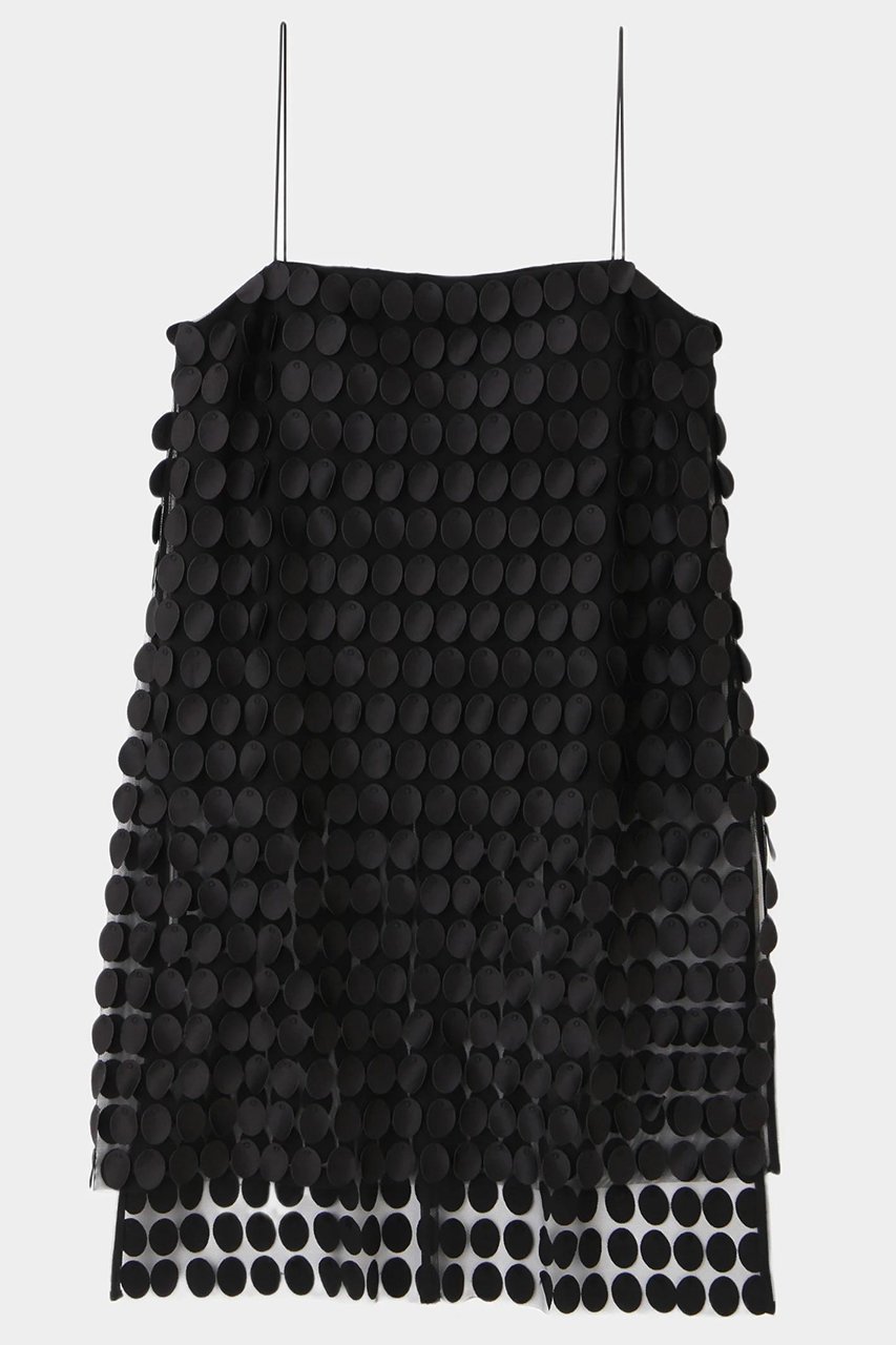 【ル フィル/LE PHIL】のドットエンブロイダリーレースカップインワンピース 人気、トレンドファッション・服の通販 founy(ファニー) 　ファッション　Fashion　レディースファッション　Fashion for Women　ワンピース　Dresses　チュニック　Tunic Tops & Dresses　インナー　Innerwear　サテン　Satin, Glossy Fabric　シアー　Sheer, See-Through　ジャケット　Jacket, Outerwear　スタンダード　Standard, Basic　チュニック　Tunic, Long Top　チュール　Tulip, Tulip Motif　パーティ　Party, Party Style　モチーフ　Motif, Design Theme　エレガント 上品　Elegant　新作・新入荷　New Arrivals / New In　 other-1|ID: prp329100004717972 ipo3291000000034091225