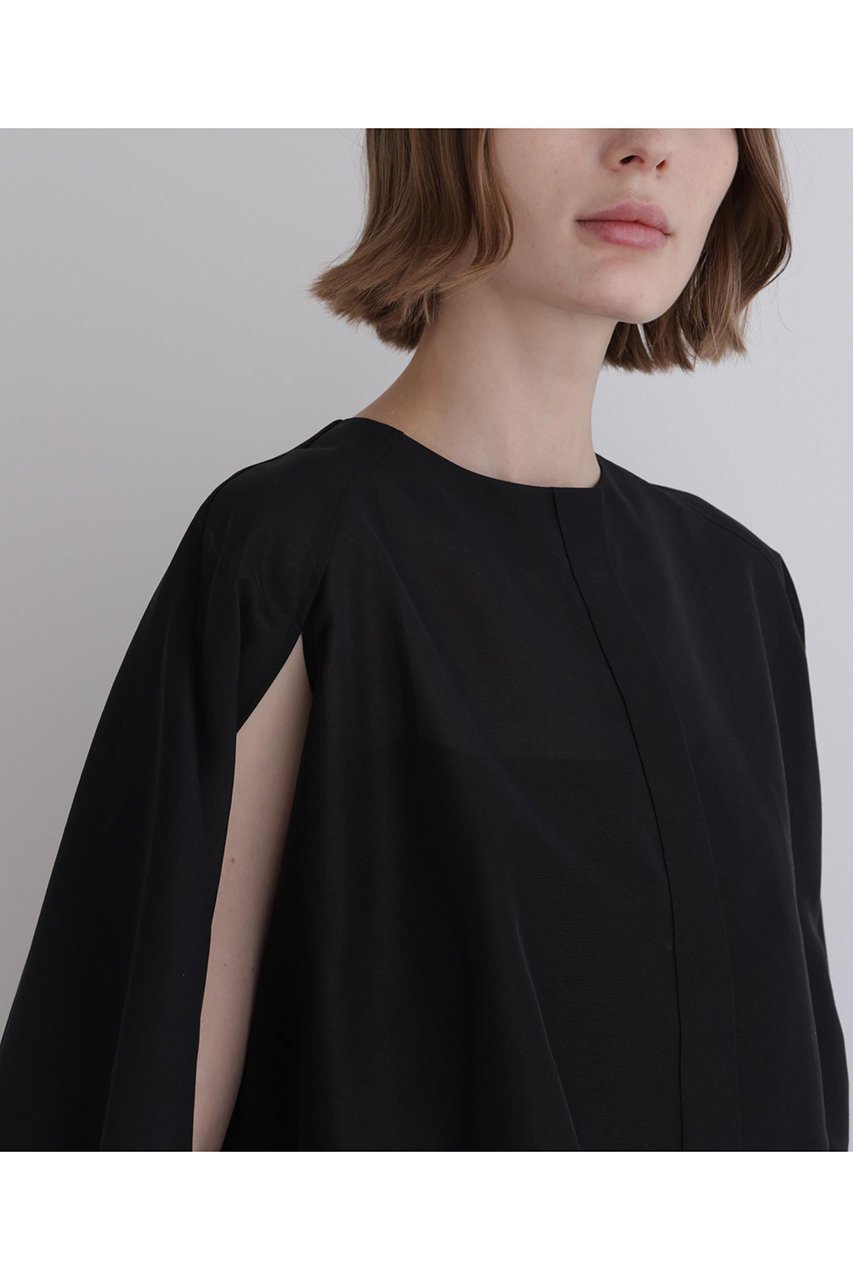 【ル フィル/LE PHIL】のシアーオーガンジーケープブラウス 人気、トレンドファッション・服の通販 founy(ファニー) ファッション Fashion レディースファッション Fashion for Women トップス・カットソー Cut & Sew Tops シャツ・ブラウス・オフィスカジュアル Elegant Blouses & Button-Ups おすすめ Recommended / Our Picks オーガンジー Organza Fabric シアー Sheer, See-Through スタンダード Standard, Basic スリット Slit, Slit Detail スリーブ Sleeve, Long Sleeve / Short Sleeve タートルネック Turtleneck, High Neck ボトム Bottoms, Lower Wear ロング Long, Long-Length ワイド Wide, Wide Fit other-6|ID: prp329100004717973 ipo3291000000034376988