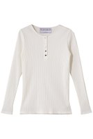 【サードマガジン/THIRD MAGAZINE】のリブヘンリーネックトップ 人気、トレンドファッション・服の通販 founy(ファニー) ファッション Fashion レディースファッション Fashion for Women トップス・カットソー Cut & Sew Tops シャツ・ブラウス・オフィスカジュアル Elegant Blouses & Button-Ups ロングTシャツ・Tシャツ Longline T-Shirts & Tees カットソー・ベーシックTシャツ Cut-and-Sewn Tops / Stretch Tees & Basics シンプル Simple, Minimal スリーブ Sleeve, Long Sleeve / Short Sleeve バランス Balance, Style Balance ロング Long, Long-Length 定番 Standard, Basic Item |ID:prp329100004717978