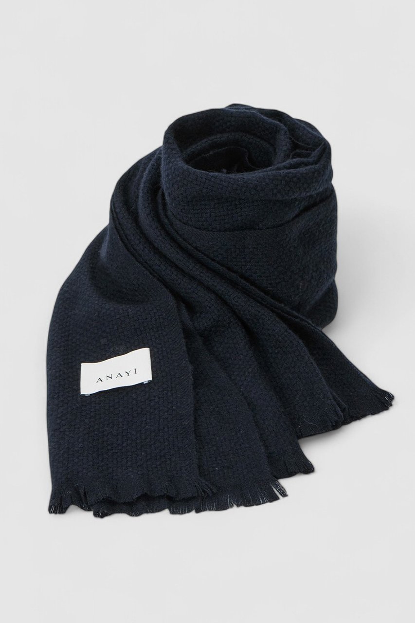 【アナイ/ANAYI】のウールカシミヤプリペラストール 人気、トレンドファッション・服の通販 founy(ファニー) 　ファッション　Fashion　レディースファッション　Fashion for Women　ストール　Soft & Warm Scarves　マフラー・スヌード / 冬小物の定番　Scarves & Mufflers　シンプル　Simple, Minimal　ストール　Stole, Wrap　マフラー　Scarf, Muffler　新作・新入荷　New Arrivals / New In　other-2|ID: prp329100004717981 ipo3291000000034091284