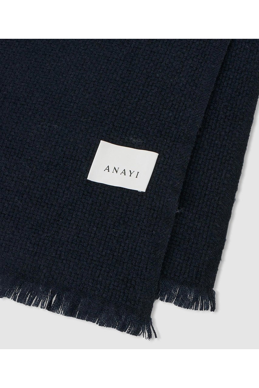【アナイ/ANAYI】のウールカシミヤプリペラストール 人気、トレンドファッション・服の通販 founy(ファニー) 　ファッション　Fashion　レディースファッション　Fashion for Women　ストール　Soft & Warm Scarves　マフラー・スヌード / 冬小物の定番　Scarves & Mufflers　シンプル　Simple, Minimal　ストール　Stole, Wrap　マフラー　Scarf, Muffler　新作・新入荷　New Arrivals / New In　other-4|ID: prp329100004717981 ipo3291000000034091286