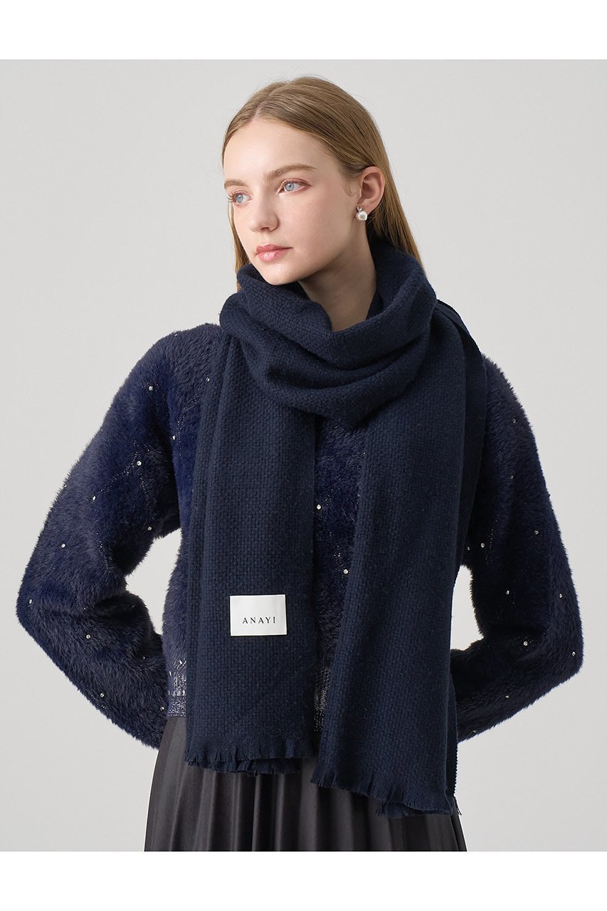 【アナイ/ANAYI】のウールカシミヤプリペラストール 人気、トレンドファッション・服の通販 founy(ファニー) 　ファッション　Fashion　レディースファッション　Fashion for Women　ストール　Soft & Warm Scarves　マフラー・スヌード / 冬小物の定番　Scarves & Mufflers　シンプル　Simple, Minimal　ストール　Stole, Wrap　マフラー　Scarf, Muffler　other-6|ID: prp329100004717981 ipo3291000000035500695
