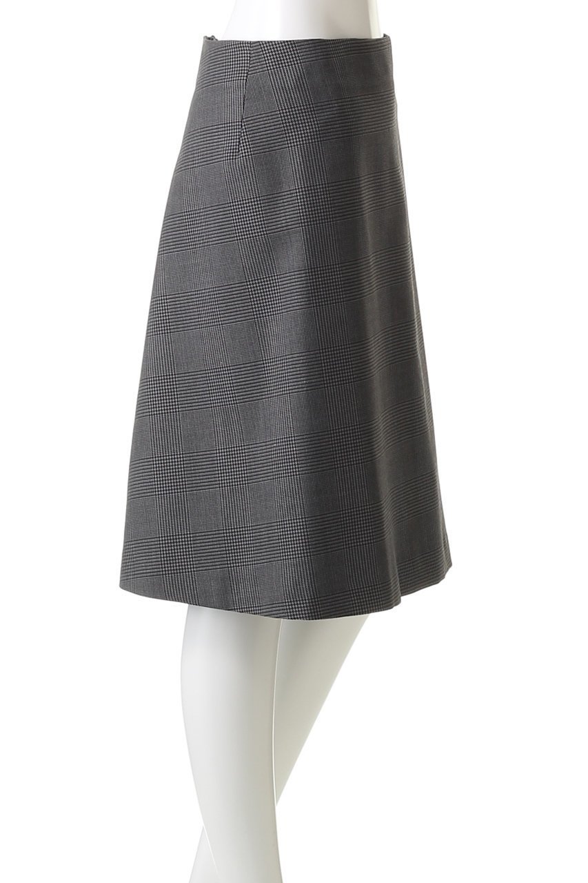 【ジェイドット/j.】のグレンチェックウールミディアムスカート 人気、トレンドファッション・服の通販 founy(ファニー) 　ファッション　Fashion　レディースファッション　Fashion for Women　スカート　Skirts　ロングスカート　Long Skirts / Maxi & Midi Skirts　ジャケット　Jacket, Outerwear　セットアップ　Set-Up, Coordinated Outfit　チェック　Check, Plaid, Tartan　ロング　Long, Long-Length　エレガント 上品　Elegant　台形　A-Line, Trapezoid Shape　other-3|ID: prp329100004717984 ipo3291000000035971660