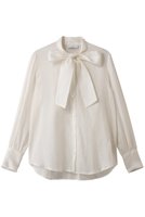 【ジェイドット/j.】の綿シルクオーガンジーボウタイブラウス 人気、トレンドファッション・服の通販 founy(ファニー) ファッション Fashion レディースファッション Fashion for Women トップス・カットソー Cut & Sew Tops シャツ・ブラウス・オフィスカジュアル Elegant Blouses & Button-Ups エレガント 上品 Elegant シアー Sheer, See-Through シルク Silk, 100% Silk スラックス Slacks, Dress Pants スリーブ Sleeve, Long Sleeve / Short Sleeve デニム Denim, Jeans Material フェミニン Feminine, Girly ロング Long, Long-Length 新作・新入荷 New Arrivals / New In |ID:prp329100004717985