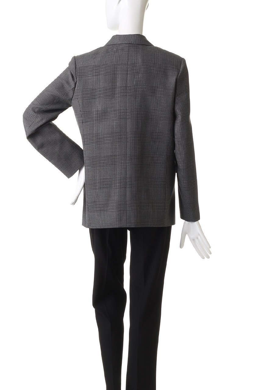 【ジェイドット/j.】のグレンチェックウールシングルジャケット 人気、トレンドファッション・服の通販 founy(ファニー) 　ファッション　Fashion　レディースファッション　Fashion for Women　アウター　Coat / Outerwear Collection　レディースジャケット・軽アウター　Jackets　シンプル　Simple, Minimal　ジャケット　Jacket, Outerwear　スリーブ　Sleeve, Long Sleeve / Short Sleeve　チェック　Check, Plaid, Tartan　マニッシュ　Mannish, Boyish　ロング　Long, Long-Length　エレガント 上品　Elegant　新作・新入荷　New Arrivals / New In　A/W・秋冬　Autumn/Winter　other-4|ID: prp329100004717987 ipo3291000000034091325