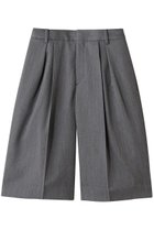 【デパリエ/DEPAREILLE】のウールドースキンキュロットパンツ 人気、トレンドファッション・服の通販 founy(ファニー) ファッション Fashion レディースファッション Fashion for Women スカート Skirts パンツ Pants & Trousers ショートパンツ・ハーフパンツ High-Waisted & Relaxed Shorts エレガント 上品 Elegant ショート Short, Short Length ストレート Straight, Straight Cut センター Center, Center Line ハーフ Half, Half-Length 新作・新入荷 New Arrivals / New In thumbnail グレー|ID: prp329100004717988 ipo3291000000034091333