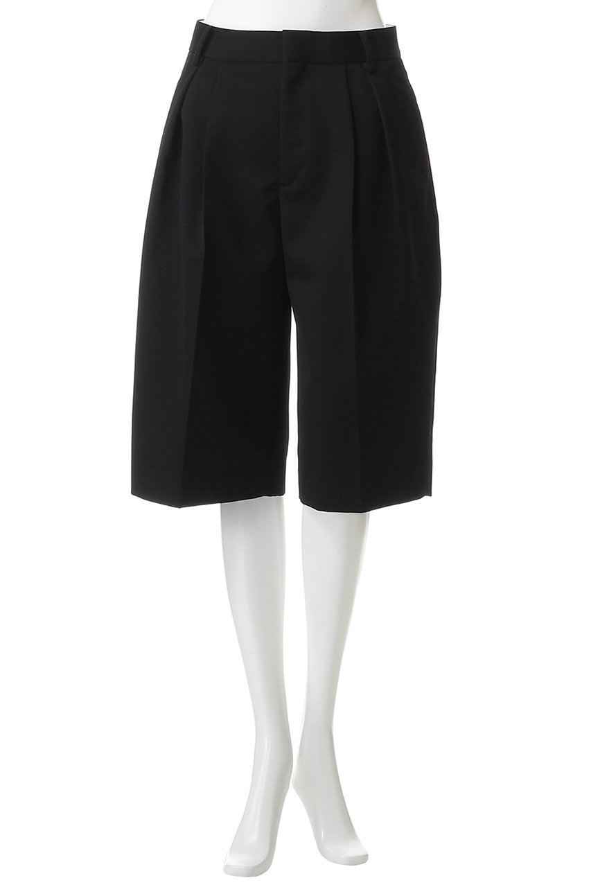 【デパリエ/DEPAREILLE】のウールドースキンキュロットパンツ 人気、トレンドファッション・服の通販 founy(ファニー) 　ファッション　Fashion　レディースファッション　Fashion for Women　スカート　Skirts　パンツ　Pants & Trousers　ショートパンツ・ハーフパンツ　High-Waisted & Relaxed Shorts　エレガント 上品　Elegant　ショート　Short, Short Length　ストレート　Straight, Straight Cut　センター　Center, Center Line　ハーフ　Half, Half-Length　other-2|ID: prp329100004717988 ipo3291000000035687638