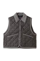 【ラベンハム/lavenham】のCROPPED RAYDON GILET ベスト リージェントグレー|ID: prp329100004717992 ipo3291000000034091368