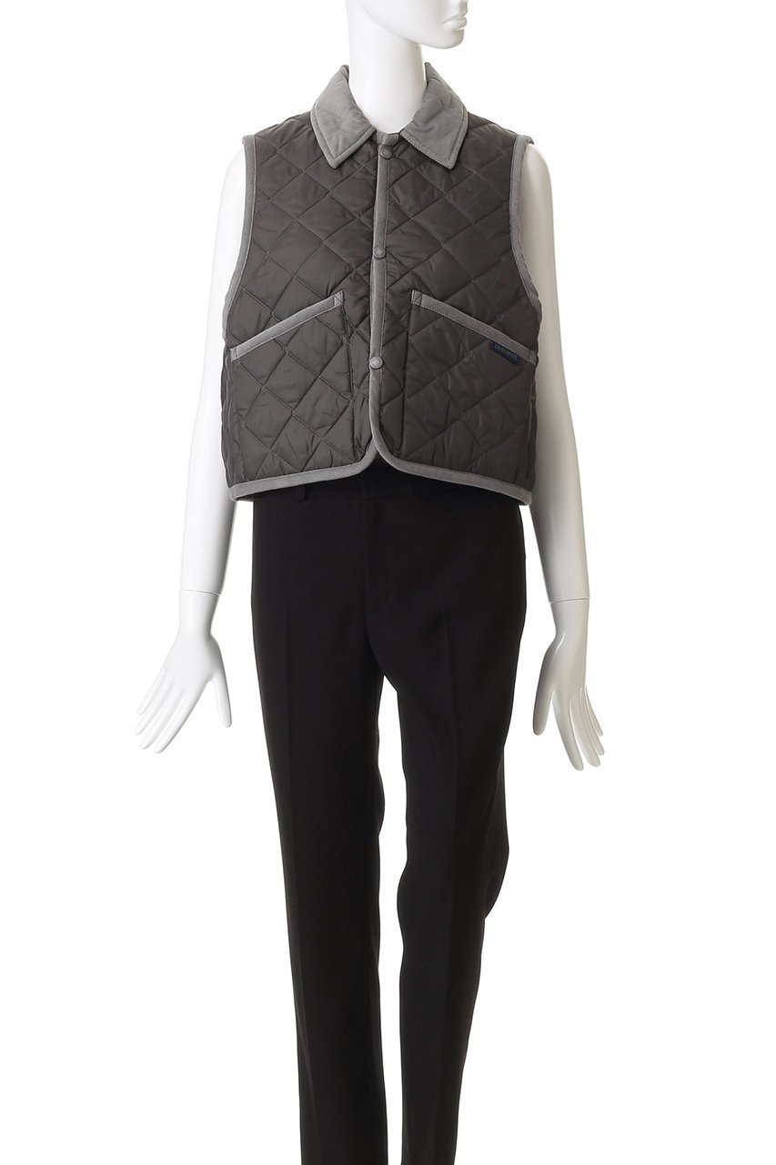 【ラベンハム/lavenham】のCROPPED RAYDON GILET ベスト 人気、トレンドファッション・服の通販 founy(ファニー) 　ファッション　Fashion　レディースファッション　Fashion for Women　アウター　Coat / Outerwear Collection　レディースジャケット・軽アウター　Jackets　エレガント 上品　Elegant　キルティング　Quilted, Quilting　キルト　Quilt, Quilted Fabric　クロップド　Cropped, Short Length　ジャケット　Jacket, Outerwear　トレンド　Trend, Trending Now　バランス　Balance, Style Balance　フェミニン　Feminine, Girly　ベスト　Vest, Waistcoat　定番　Standard, Basic Item　新作・新入荷　New Arrivals / New In　other-2|ID: prp329100004717992 ipo3291000000034091370