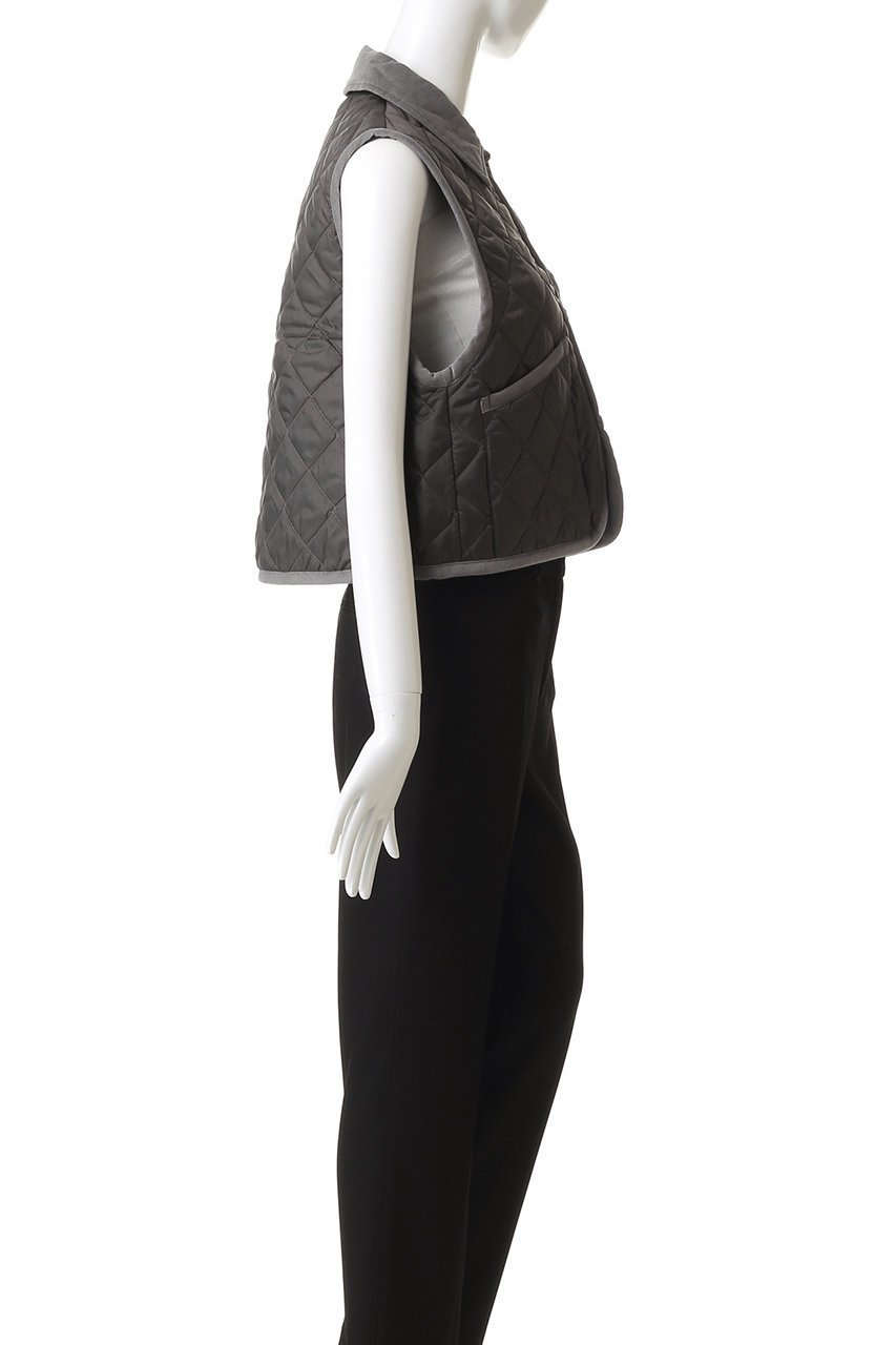 【ラベンハム/lavenham】のCROPPED RAYDON GILET ベスト 人気、トレンドファッション・服の通販 founy(ファニー) 　ファッション　Fashion　レディースファッション　Fashion for Women　アウター　Coat / Outerwear Collection　レディースジャケット・軽アウター　Jackets　エレガント 上品　Elegant　キルティング　Quilted, Quilting　キルト　Quilt, Quilted Fabric　クロップド　Cropped, Short Length　ジャケット　Jacket, Outerwear　トレンド　Trend, Trending Now　バランス　Balance, Style Balance　フェミニン　Feminine, Girly　ベスト　Vest, Waistcoat　定番　Standard, Basic Item　新作・新入荷　New Arrivals / New In　other-3|ID: prp329100004717992 ipo3291000000034091371
